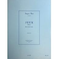 Ibert - Jeux Sonatine pour Flute (ou Violon) et Pi...