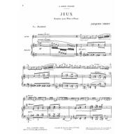 Ibert - Jeux Sonatine pour Flute (ou Violon) et Piano