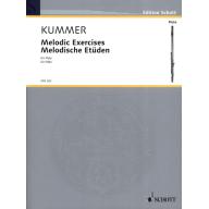 Kummer Melodic Exercises for Flute <售缺>