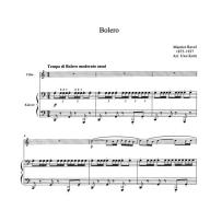 Ravel Bolero for Flute(Oboe) and Piano
