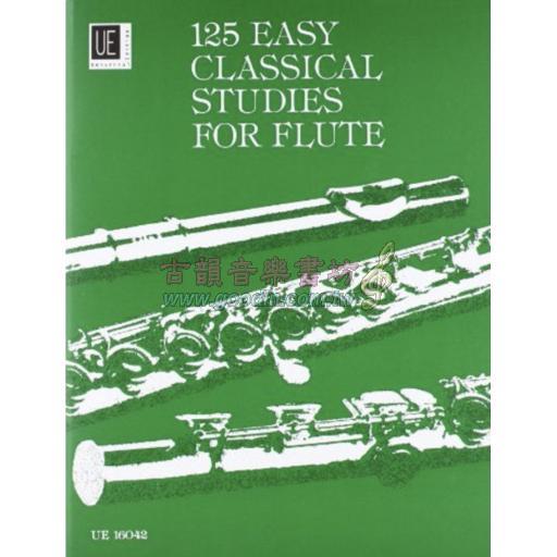 125 Easy Classical Studies for Flute