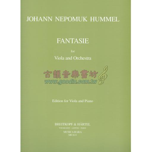 Johann Nepomuk Hummel Fantasie for Viola and Orchestra 