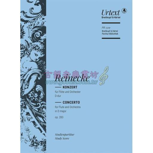 Reinecke Concerto in D major Op. 283 for Flute