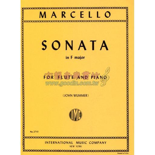 Marcello Sonata in F Major for Flute and Piano