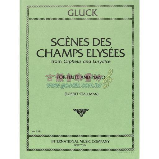 Gluck Scènes des Champs Elysées (from "Orpheus and Eurydice") for Flute and Piano