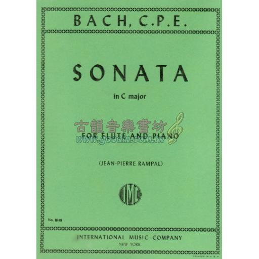 C.P.E. Bach Sonata in C Major for Flute and Piano