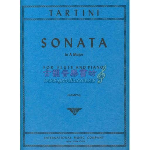 Tartini Sonata in A major for Flute and Piano