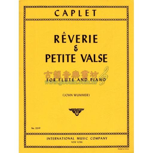 Caplet Rêverie & Petite Valse for Flute and Piano