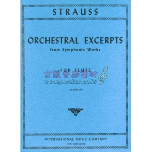 Strauss Orchestral Excerpts for Flute Solo