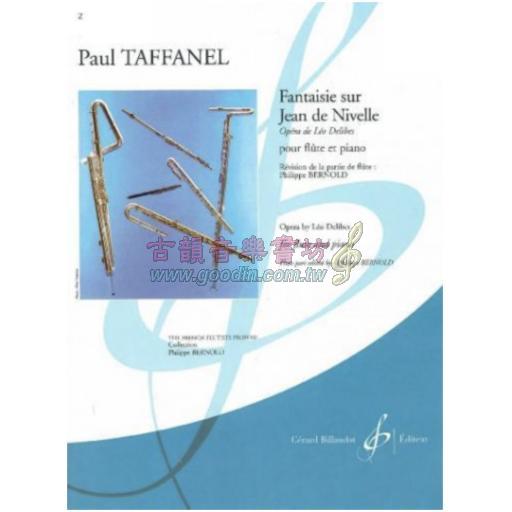 Paul Taffanel, Fantaisie Sur Jean De Nivelle for Flute and Piano