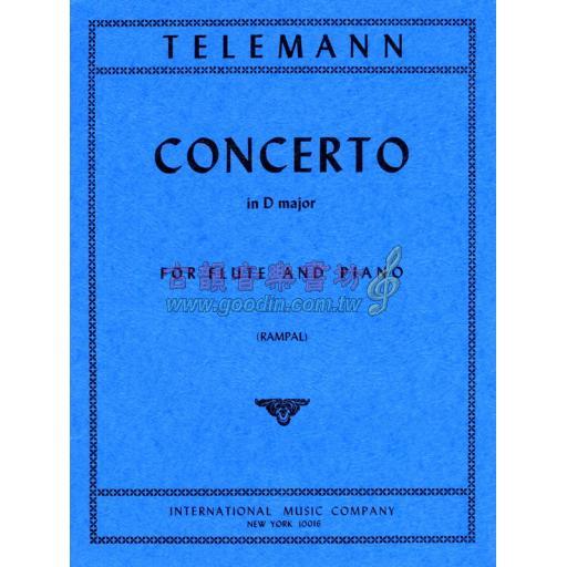 Telemann Concerto in D Major for Flute and Piano