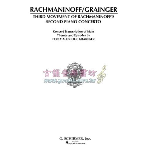 Rachmaninoff Concerto No. 2 – 3rd Movement for Piano Solo