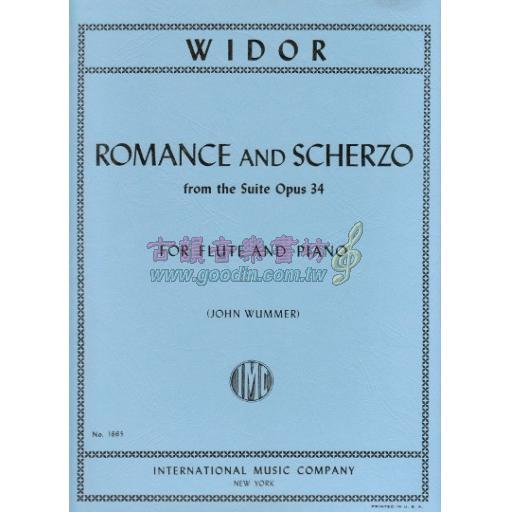 Widor Romance and Scherzo from the Suite Op. 34 for Flute and Piano