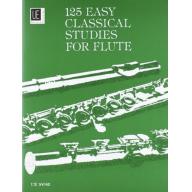 125 Easy Classical Studies for Flute