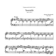 Moszkowski Tarantella Op.77/6 for Piano