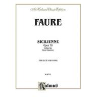 Fauré Sicilienne Op. 78 for Flute and Piano