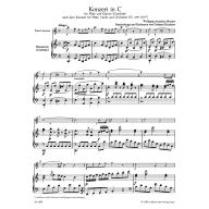 Mozart Concerto in C Major K. 299 (297c) for Flute and Piano (Harpsichord) 