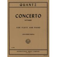 Quantz Concerto in G Major for Flute and Piano