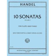 Handel Ten Sonatas Volume I for Flute and Piano