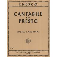 Enesco Cantabile and Presto for Flute and Piano