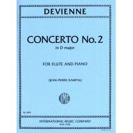 *Devienne Concerto No. 2 in D Major for Flute and Piano