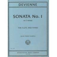 *Devienne Sonata in E Minor Op. 58, No. 1 for Flute and Piano
