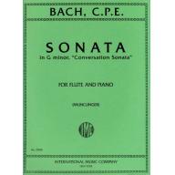 C.P.E. Bach Sonata in G minor 