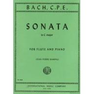 C.P.E. Bach Sonata in C Major for Flute and Piano