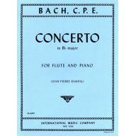 C.P.E. Bach Concerto in B flat Major for Flute and Piano