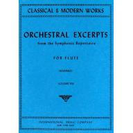 Orchestral Excerpts, Volume VIII for Flute