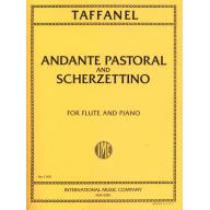 Taffanel Andante Pastoral and Scherzettino for Flute and Piano