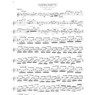 Schubert Five Impromptus, Opus 90, 91 for Flute Solo