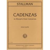 Stallman Cadenzas To Mozart'S Flute Concerto for Flute