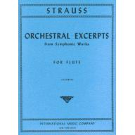 Strauss Orchestral Excerpts for Flute Solo