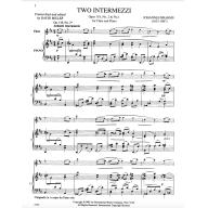 Brahms Two Intermezzi Opus 118, No.2 & 1 for Flute and Piano