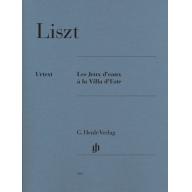 Liszt Les Jeux d'eaux à la Villa d'Este for Piano ...
