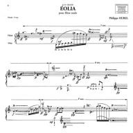 Philippe Hurel, Eolia for Flute