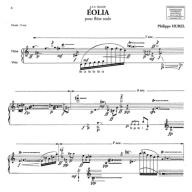 Philippe Hurel, Eolia for Flute
