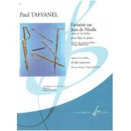 Paul Taffanel, Fantaisie Sur Jean De Nivelle for Flute and Piano