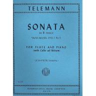 Telemann Sonata in B Minor for Flute and Piano