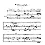 Telemann Concerto in G Major for Flute and Piano