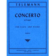 Telemann Concerto in D Major for Flute and Piano