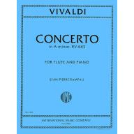 Vivaldi Concerto in A Minor RV 445 for Flute and P...