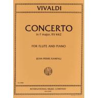 Vivaldi Concerto in F Major RV 442 for Flute and Piano