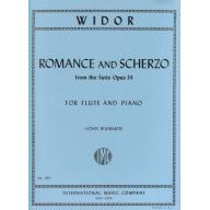 Widor Romance and Scherzo from the Suite Op. 34 for Flute and Piano