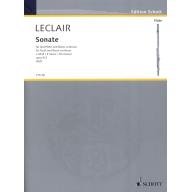 Leclair Sonata in E Minor Op. 9, No.2 for Flute and Basso