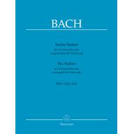 Bach Six Suites for Violoncello solo BWV 1007-1012 arranged for Viola solo