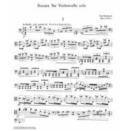 Hindemith, Sonata cello Op.25, No.3
