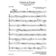 Mendelssohn, Violin Concerto In D Minor