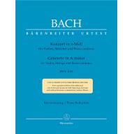 Bach Concerto in A minor for Violin, Strings and B...